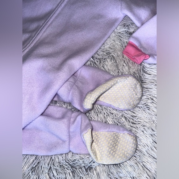 ♾️ vintage simply basic’s fleece footed pajamas - Picture 2 of 4